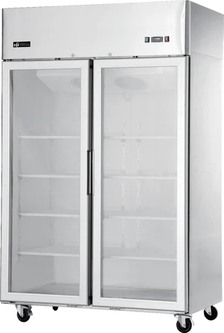 53" EFI Double Glass Door Display Freezer 43.2 Cu.Ft., F2-52GDSVC