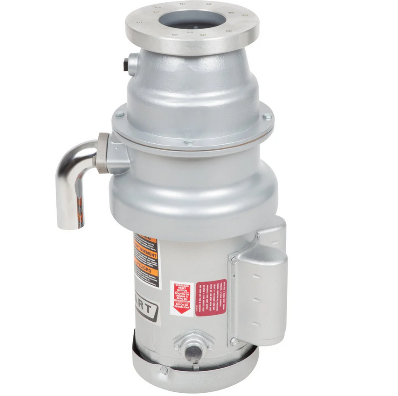 Hobart Commercial Garbage Disposer With Short Upper Housing - 1/2 Hp, 120/208-240V Fd4/50-3