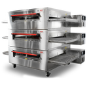 32'' XLT Triple Deck Natural Gas Pizza Conveyor Oven XLT3270-1B-3