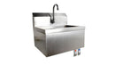 Fabricated Hand Sink With Knee Valve Assembly