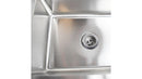 Fabricated Hand Sink With Knee Valve Assembly