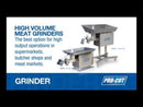 Pro-Cut Stainless Steel Meat Grinder 3PH, KG-32