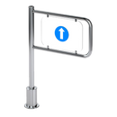 Supermarket Single Side Mechanical Gate HBR-3021