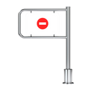 Supermarket Single Side Mechanical Gate HBR-3021