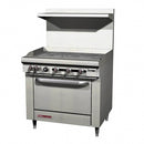 36” Southbend Gas Range w/ Full Griddle & Standard Oven S36D-3G