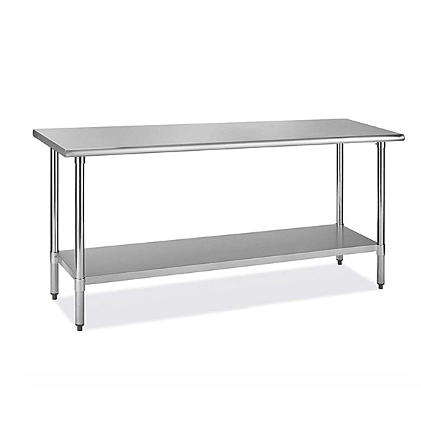 30'' Economy Line Stainless Steel Worktable No Backsplash WT-3018