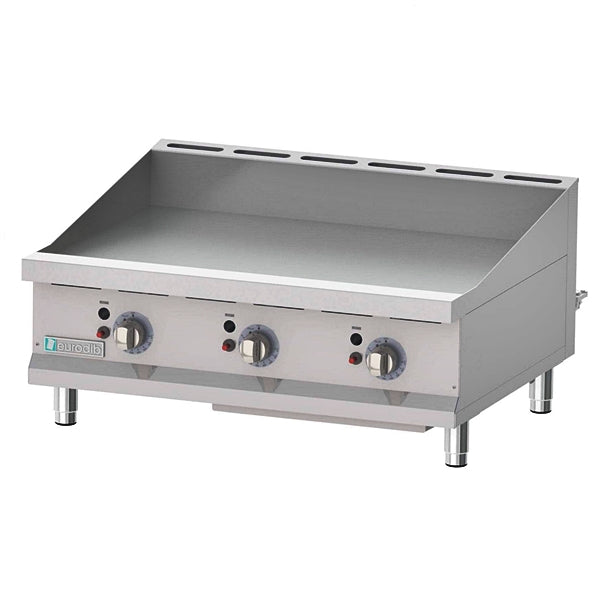 36'' Eurodib Commercial Gas Countertop Griddle 90,000BTU G36
