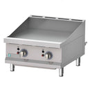 24'' Eurodib Gas Thermostatic Countertop Griddle G24T